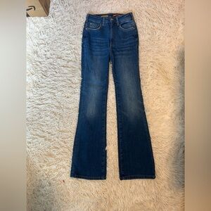 Pilcro Anthropologie high rise bootcut flared jeans size 25
